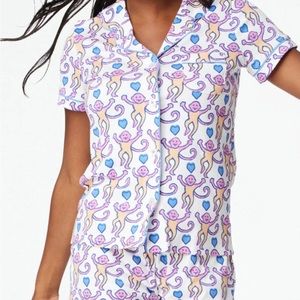 Monkey Love Polo Pajamas roller rabbit
